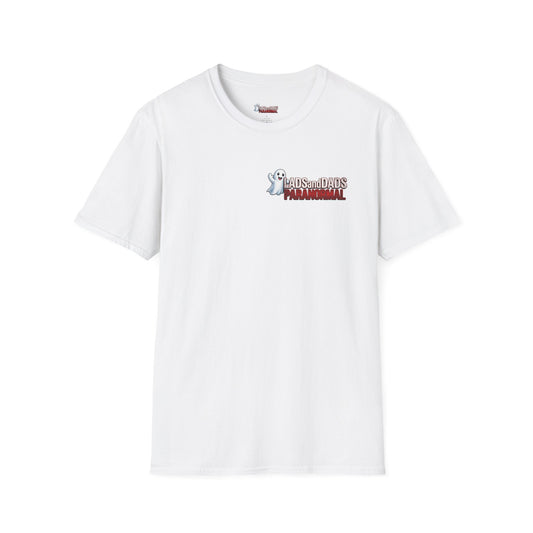 Lads and Dads Paranormal T-Shirt — "Lads and Dads Paranormal" Ghost Crew Tee