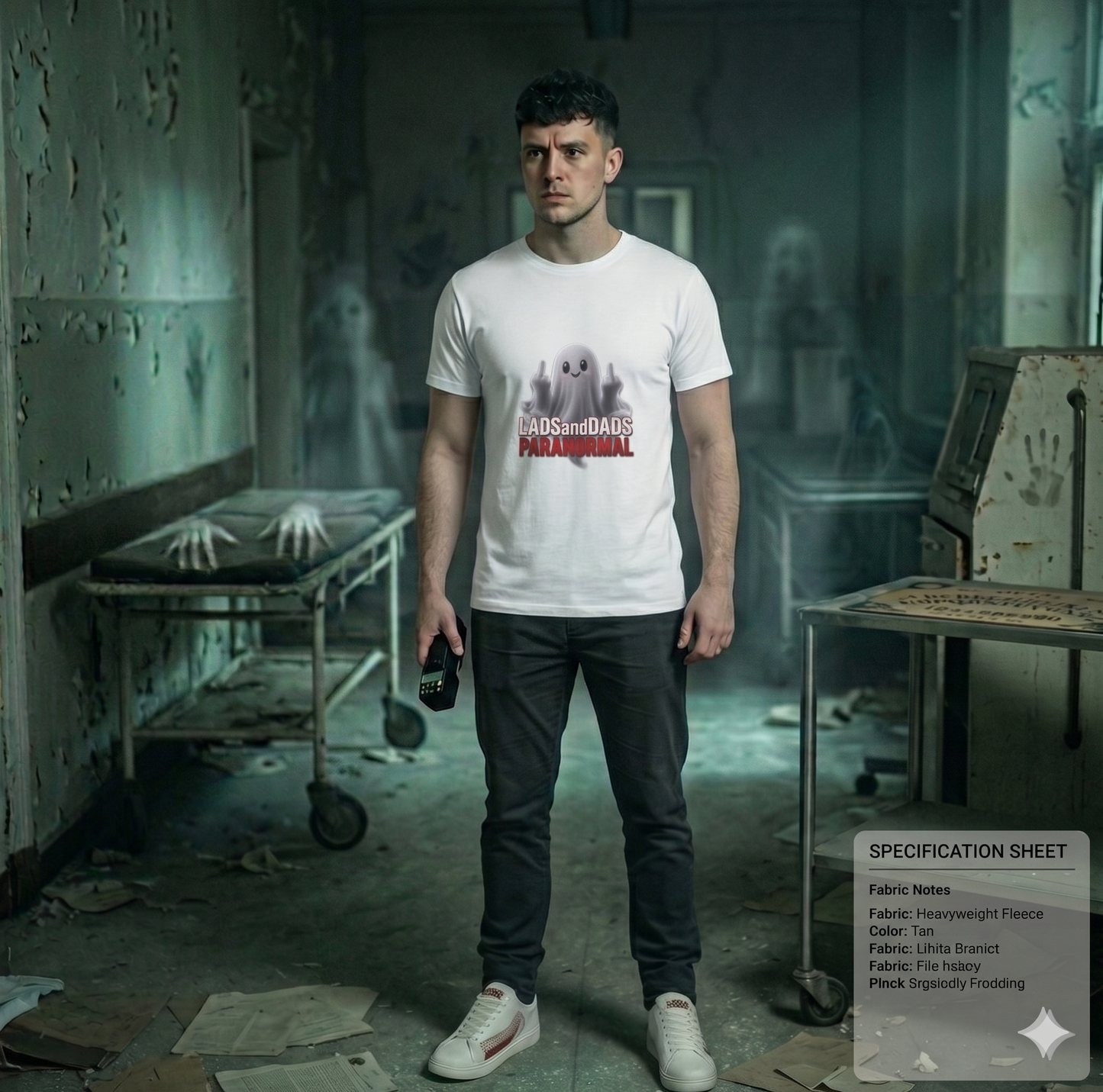 Lads and Dads Paranormal T‑Shirt Spooky Graphic Tee