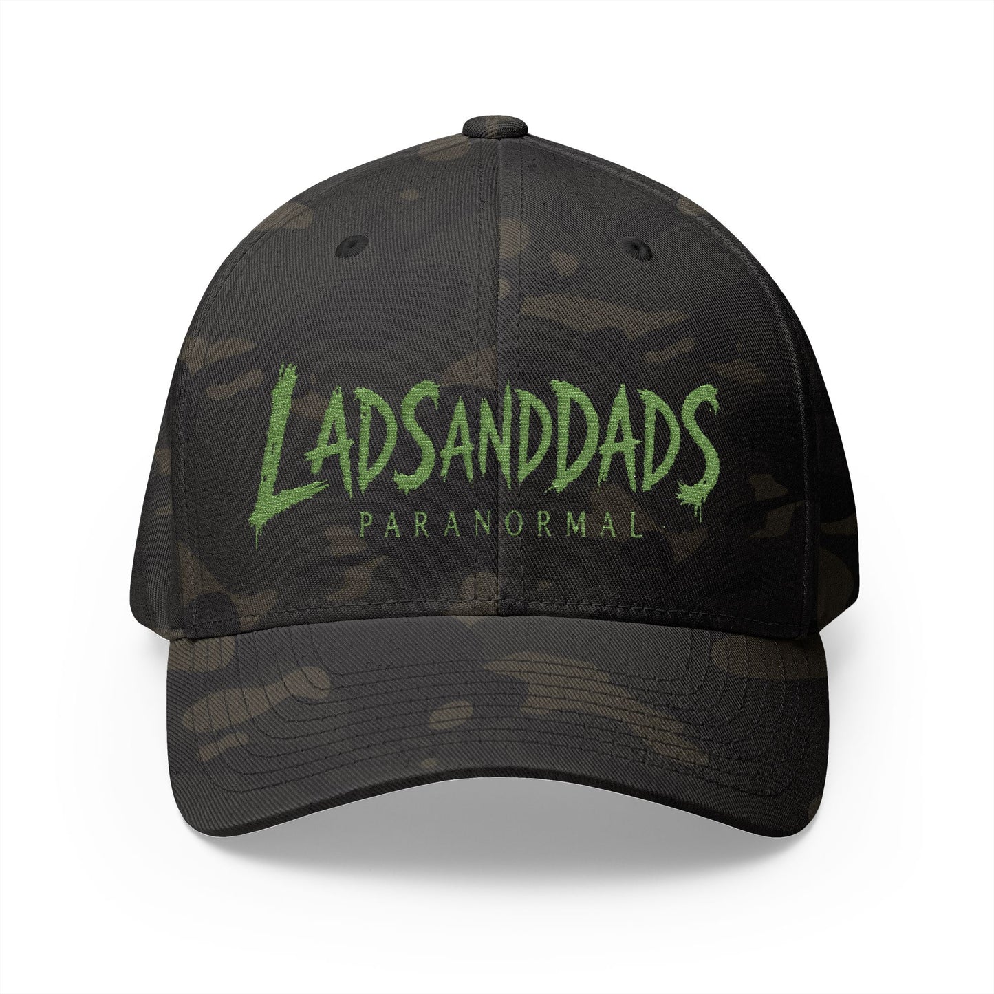 Embroidered 'Lads and Dads Paranormal' Baseball Cap — Structured Closed-Back Hat