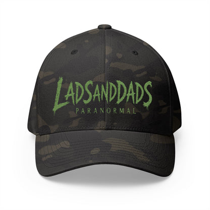 Embroidered 'Lads and Dads Paranormal' Baseball Cap — Structured Closed-Back Hat