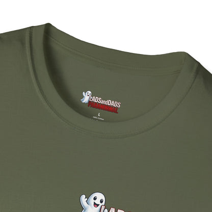 Lads and Dads Paranormal T-Shirt — "Lads and Dads Paranormal" Ghost Crew Tee