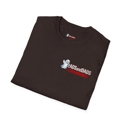 Lads and Dads Paranormal T-Shirt — "Lads and Dads Paranormal" Ghost Crew Tee