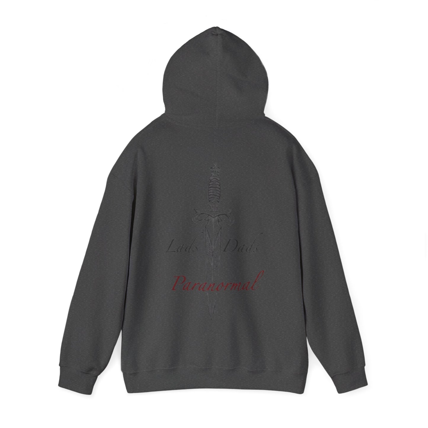Paranormal Dagger Hoodie — "LadsanddadsParanormal" Graphic Pullover fan art collectsion collection