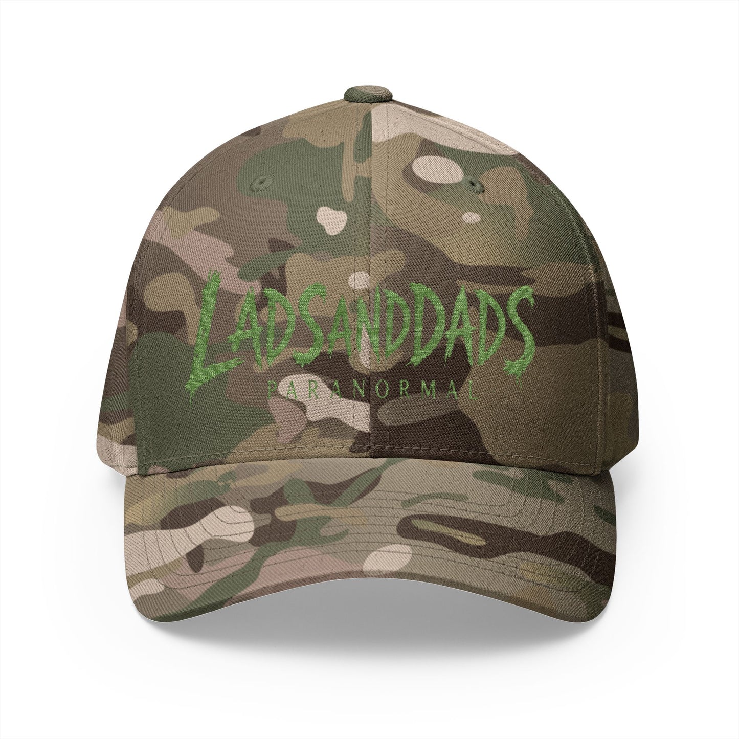 Embroidered 'Lads and Dads Paranormal' Baseball Cap — Structured Closed-Back Hat