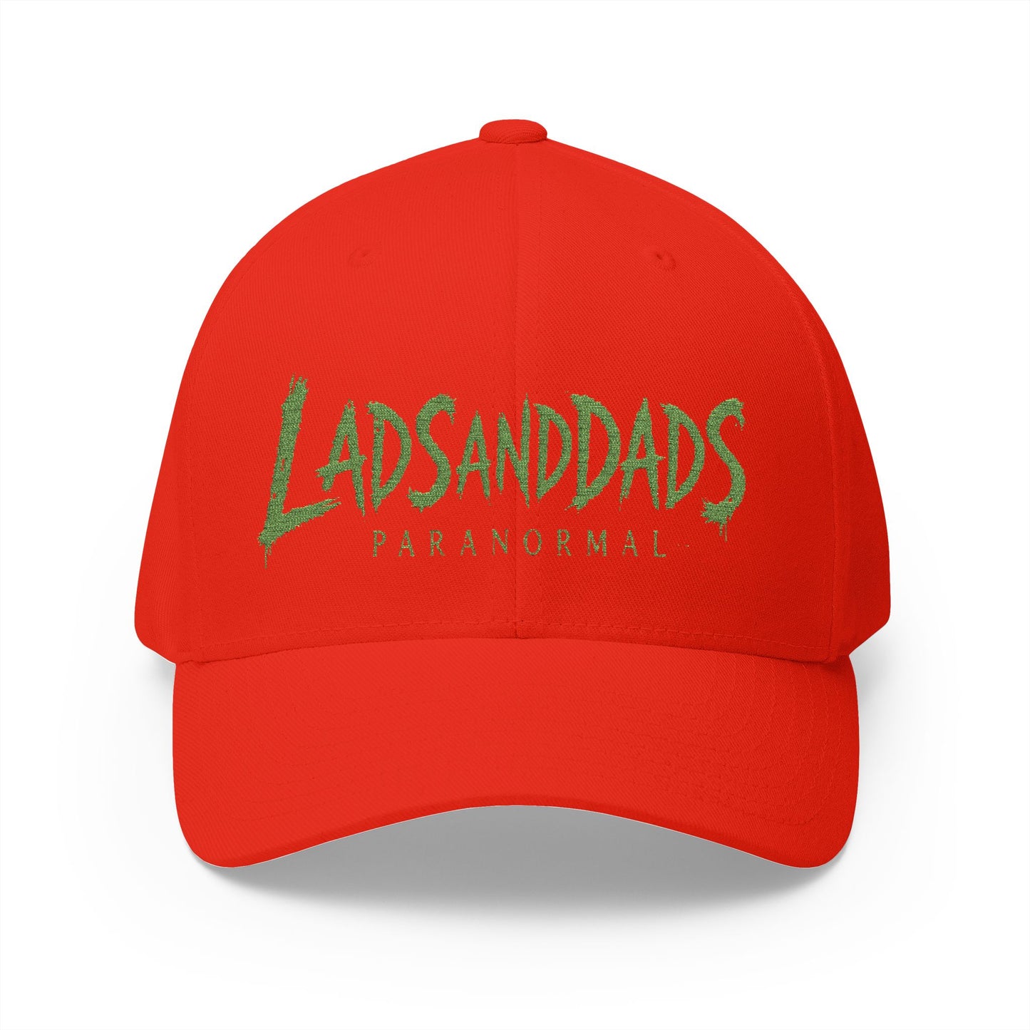 Embroidered 'Lads and Dads Paranormal' Baseball Cap — Structured Closed-Back Hat