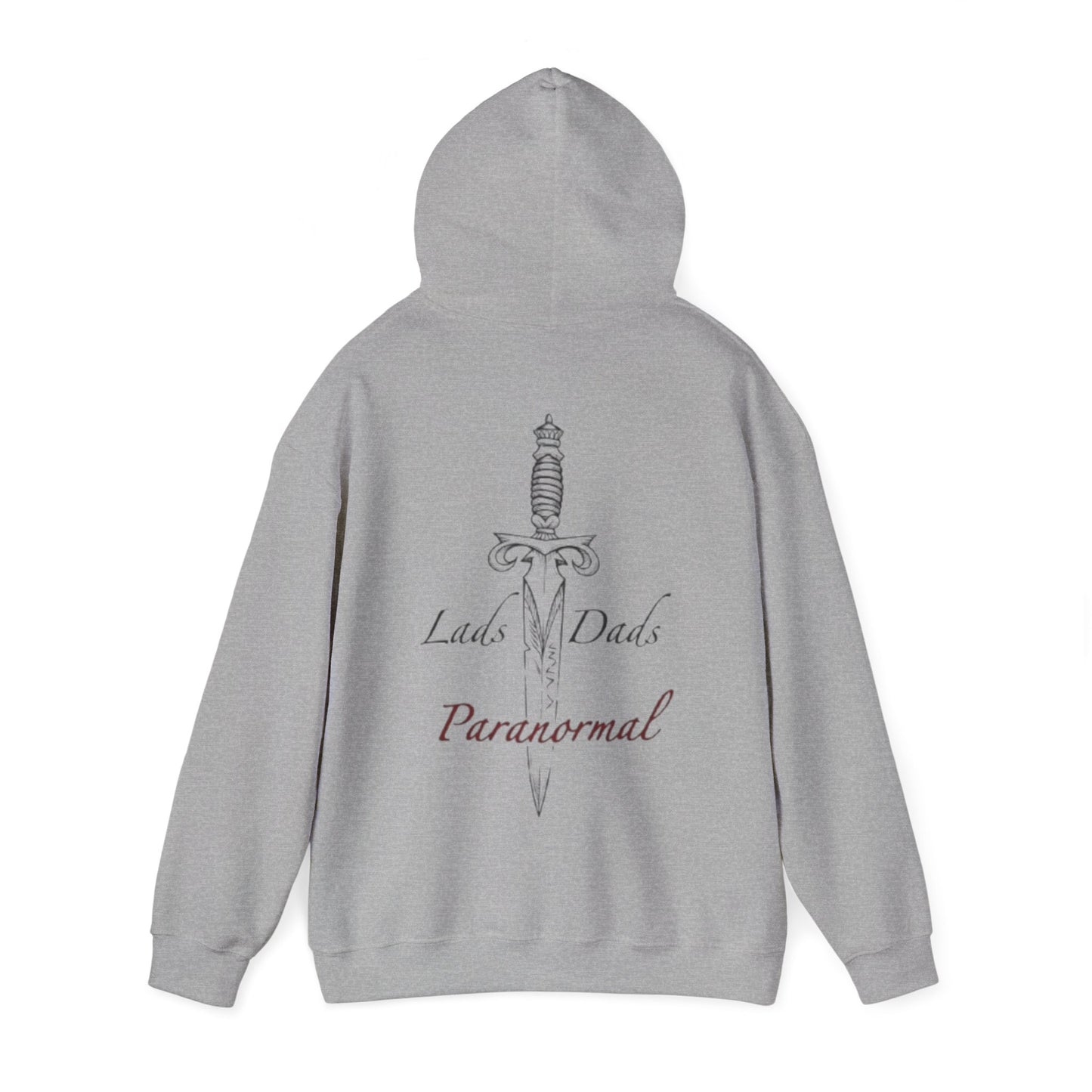 Paranormal Dagger Hoodie — "LadsanddadsParanormal" Graphic Pullover fan art collectsion collection