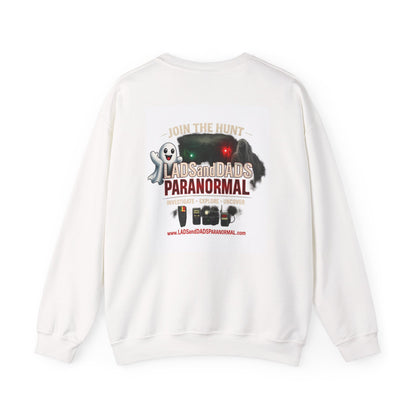 Lads and Dads Paranormal Crewneck Sweatshirt — "Join the Hunt" Ghost Hunting Pullover
