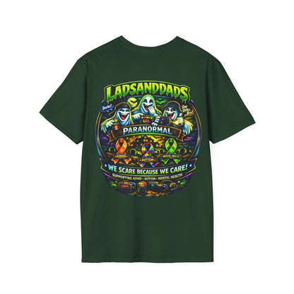 Paranormal Lads & Dads T‑Shirt — Ghost Crew Awareness Tee
