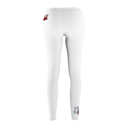 Ghost Hug Women's Leggings — Cute Halloween Casual AOP