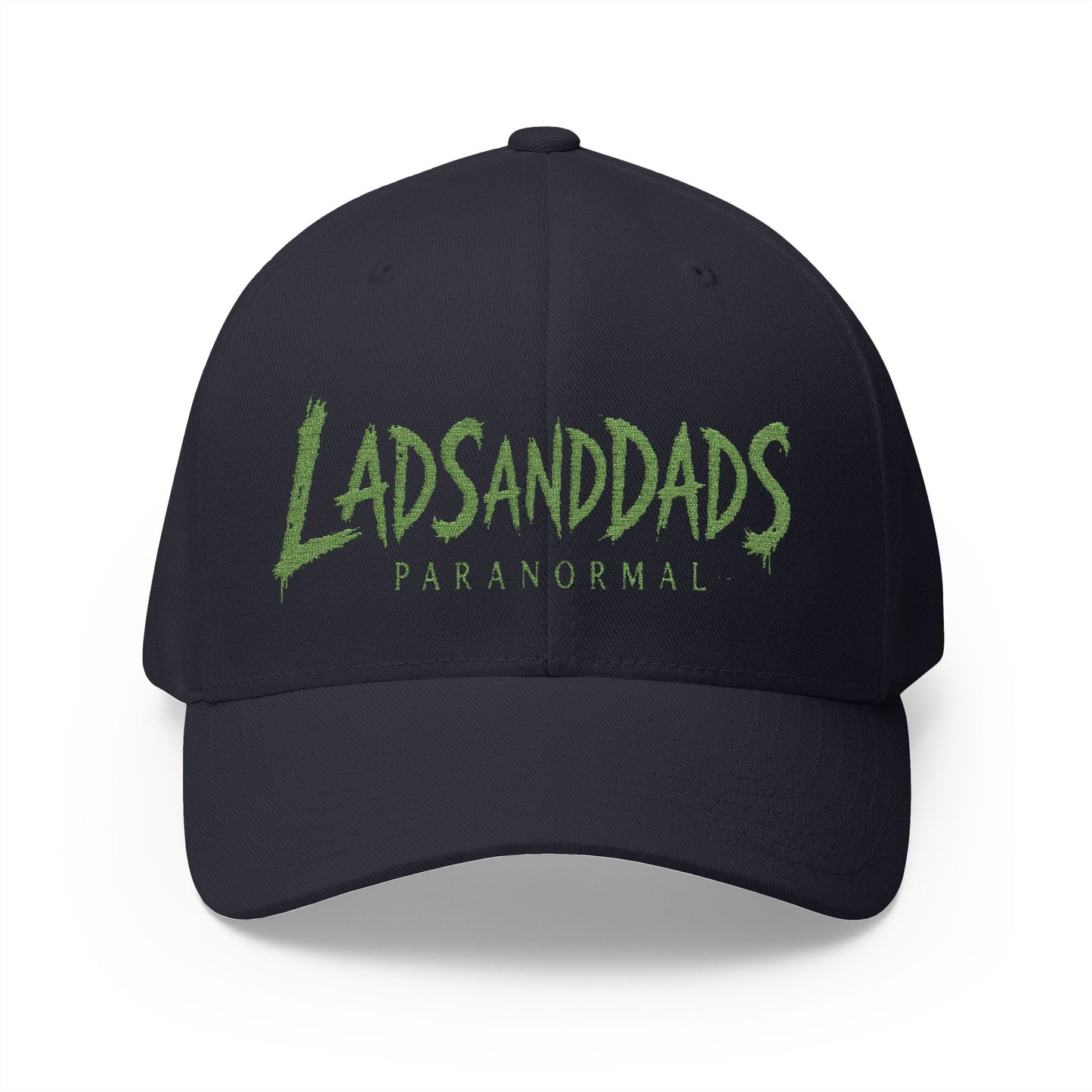 Embroidered 'Lads and Dads Paranormal' Baseball Cap — Structured Closed-Back Hat