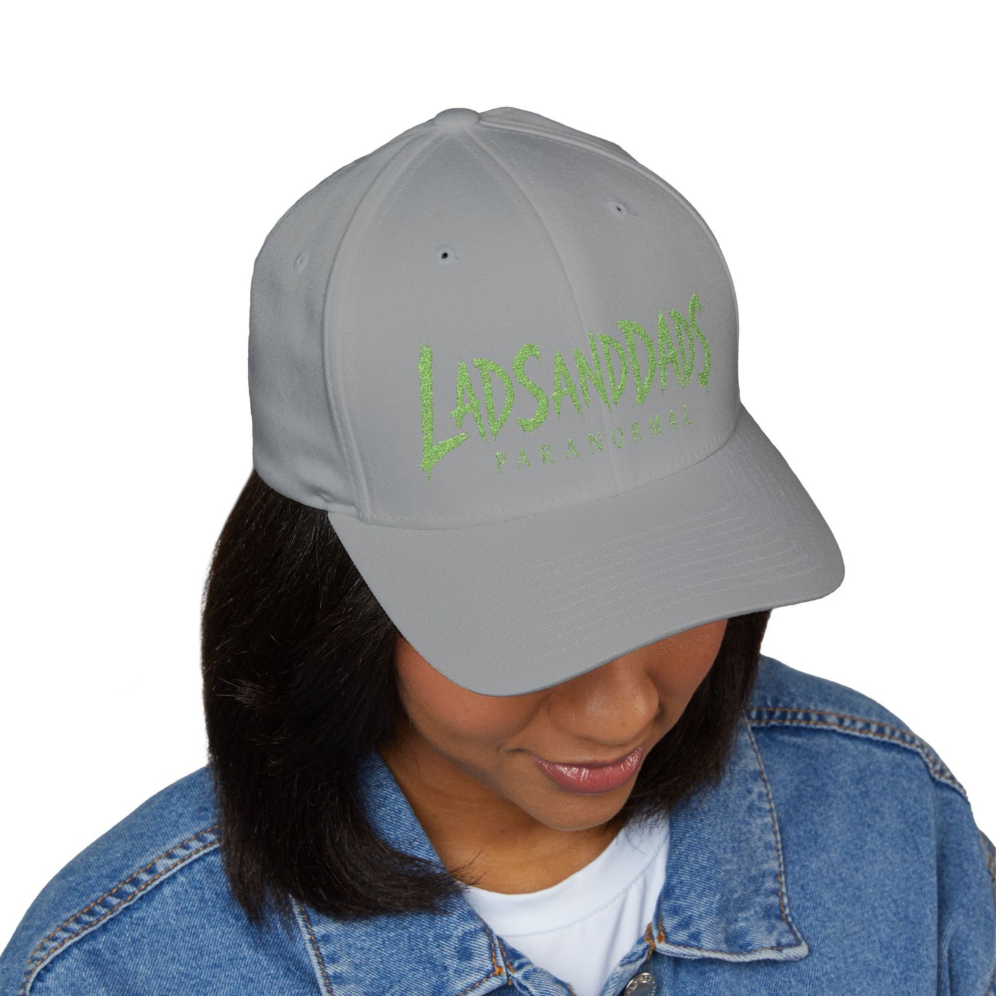 Embroidered 'Lads and Dads Paranormal' Baseball Cap — Structured Closed-Back Hat