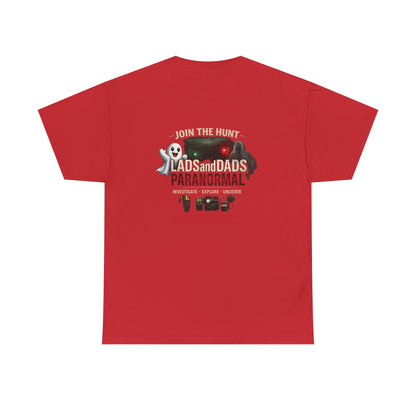 Paranormal 'LadsAndDads' Graphic Tee – Ghost Hunting Fan Shirt