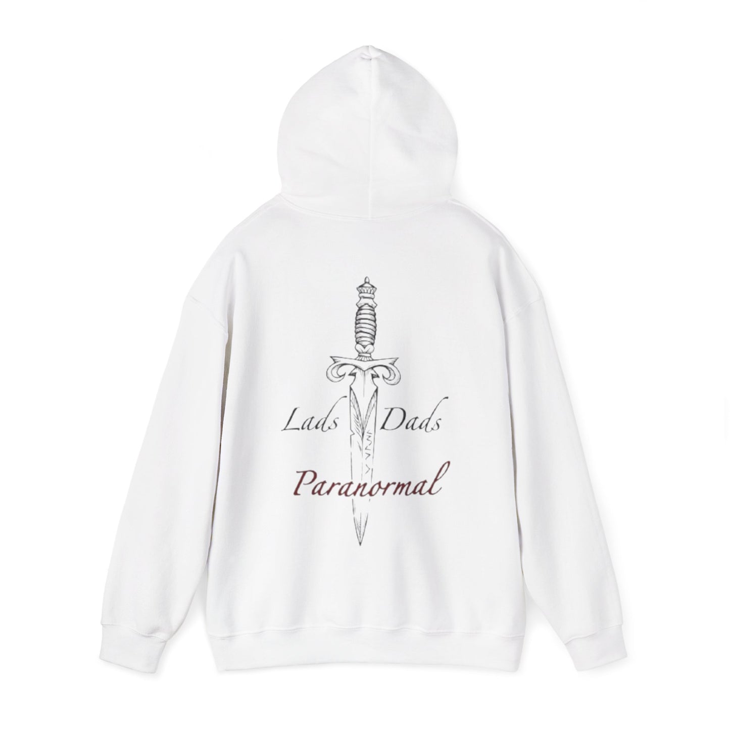 Paranormal Dagger Hoodie — "LadsanddadsParanormal" Graphic Pullover fan art collectsion collection