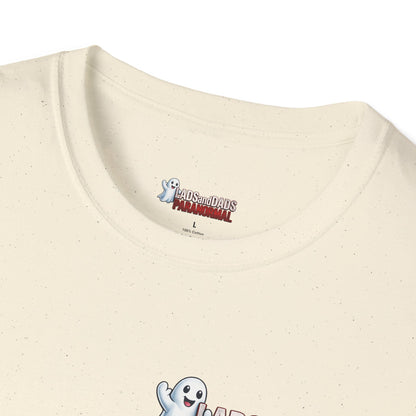 Lads and Dads Paranormal T-Shirt — "Lads and Dads Paranormal" Ghost Crew Tee