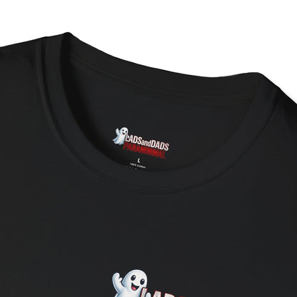 Lads and Dads Paranormal T-Shirt — "Lads and Dads Paranormal" Ghost Crew Tee