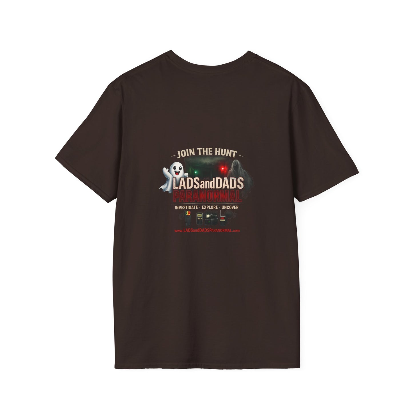 Lads and Dads Paranormal Podcast T-Shirt — "Lads and Dads Paranormal" Graphic Tee