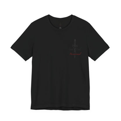 Lads and Dads Paranormal FAN Sword Prayer Graphic Tee  T-Shirt