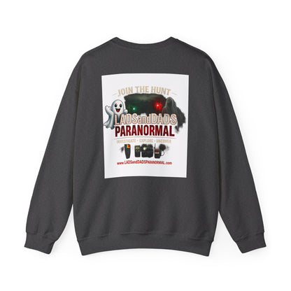 Lads and Dads Paranormal Crewneck Sweatshirt — "Join the Hunt" Ghost Hunting Pullover