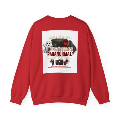 Lads and Dads Paranormal Crewneck Sweatshirt — "Join the Hunt" Ghost Hunting Pullover
