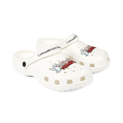 Ghost Rescue EVA Foam Clogs — Funny Ghost Graphic Slip-On Shoes