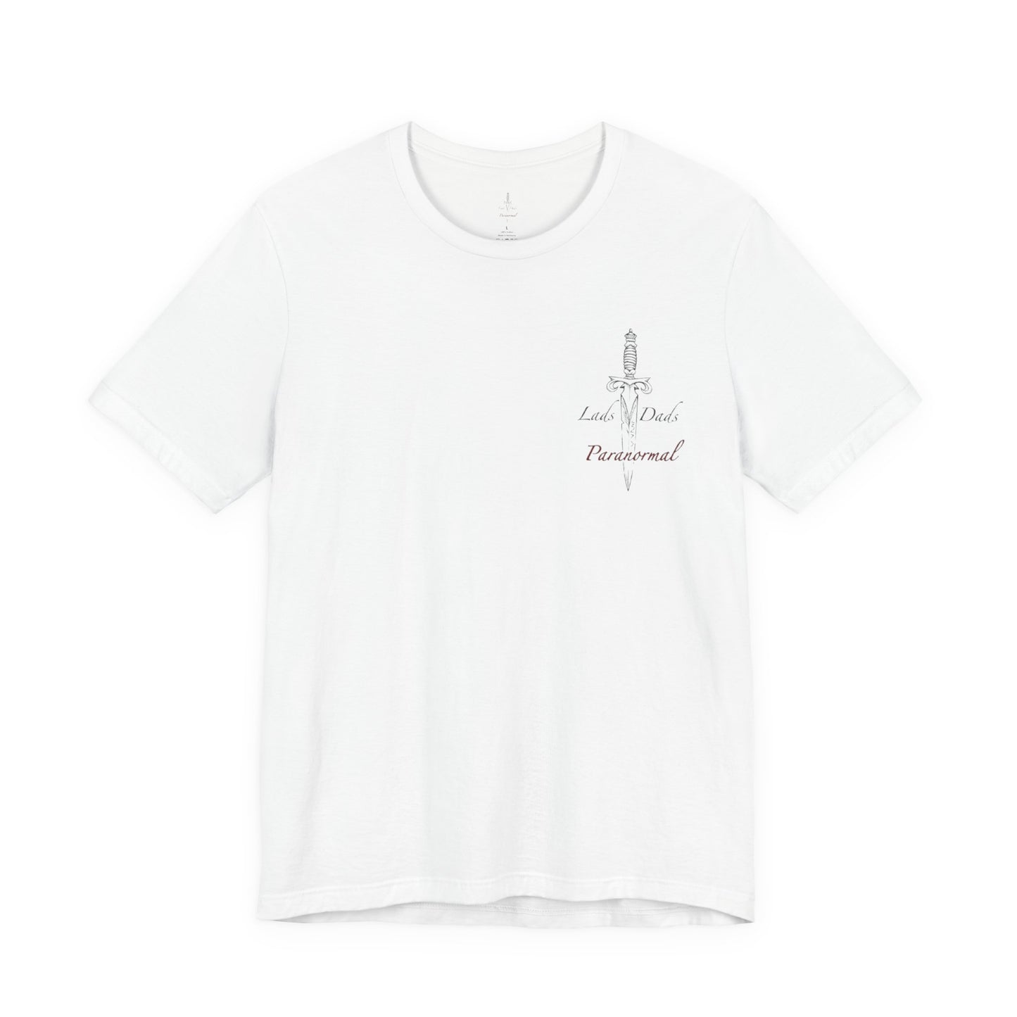 Lads and Dads Paranormal FAN Sword Prayer Graphic Tee  T-Shirt
