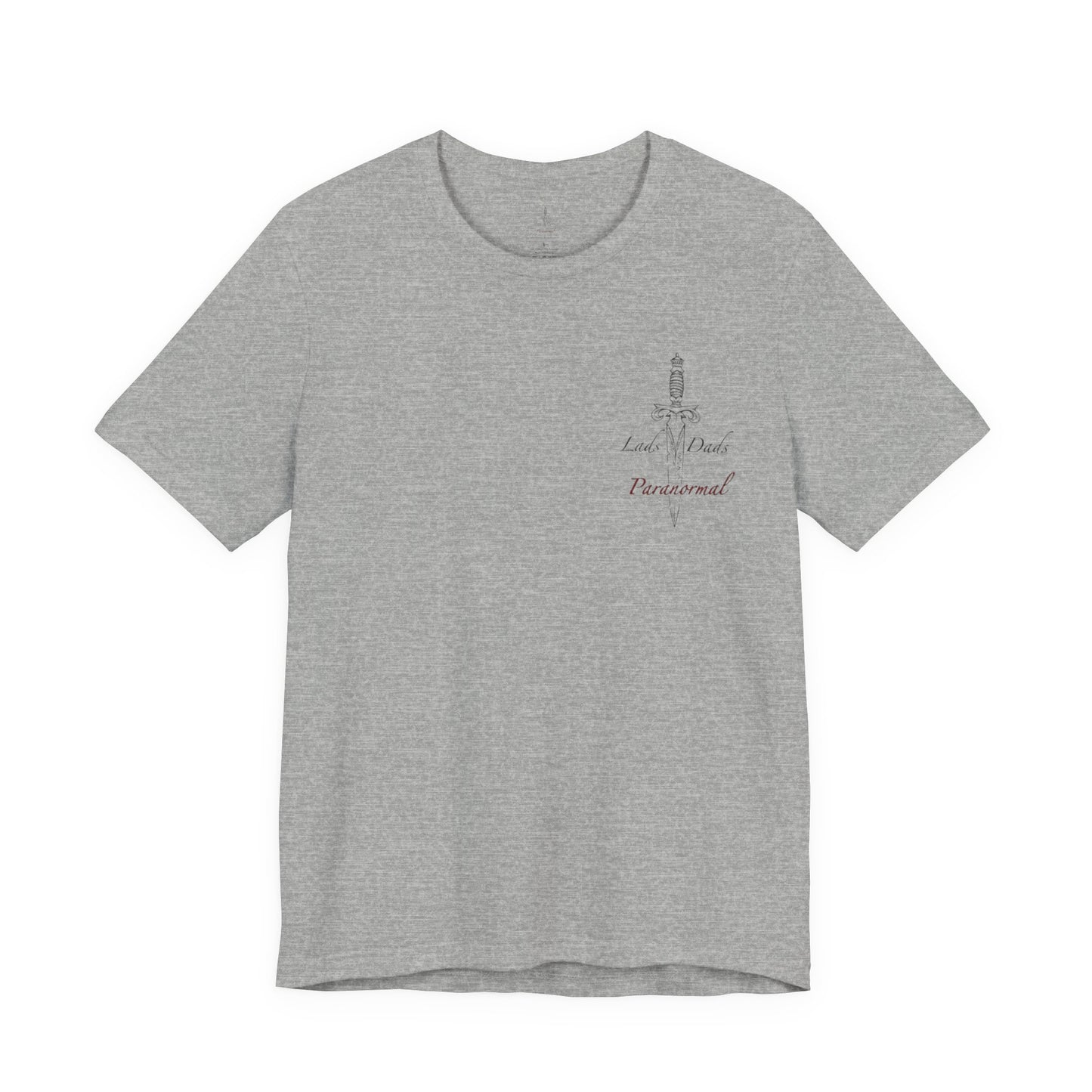 Lads and Dads Paranormal FAN Sword Prayer Graphic Tee  T-Shirt
