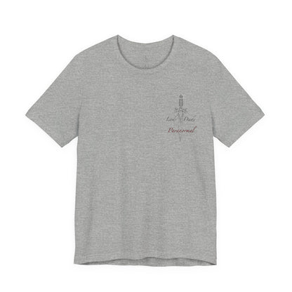 Lads and Dads Paranormal FAN Sword Prayer Graphic Tee  T-Shirt