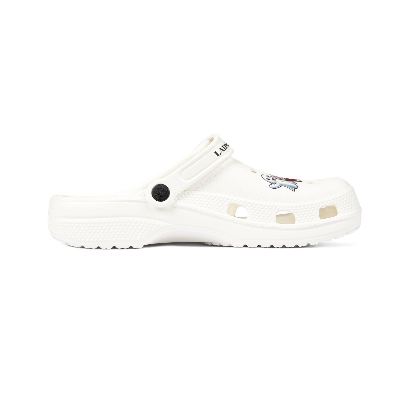 Ghost Rescue EVA Foam Clogs — Funny Ghost Graphic Slip-On Shoes
