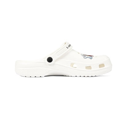 Ghost Rescue EVA Foam Clogs — Funny Ghost Graphic Slip-On Shoes