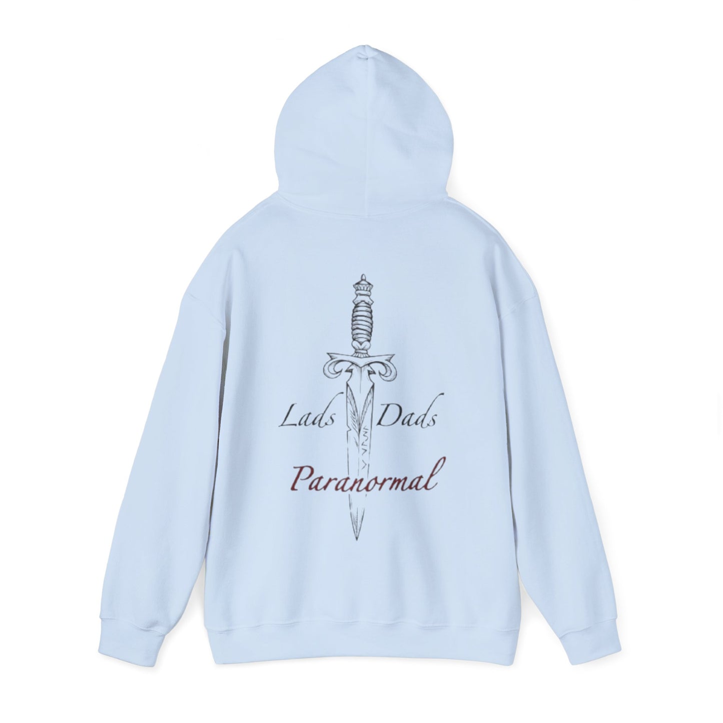 Paranormal Dagger Hoodie — "LadsanddadsParanormal" Graphic Pullover fan art collectsion collection