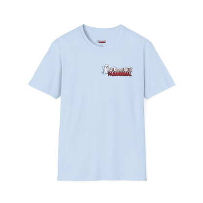 Lads and Dads Paranormal T-Shirt — "Lads and Dads Paranormal" Ghost Crew Tee