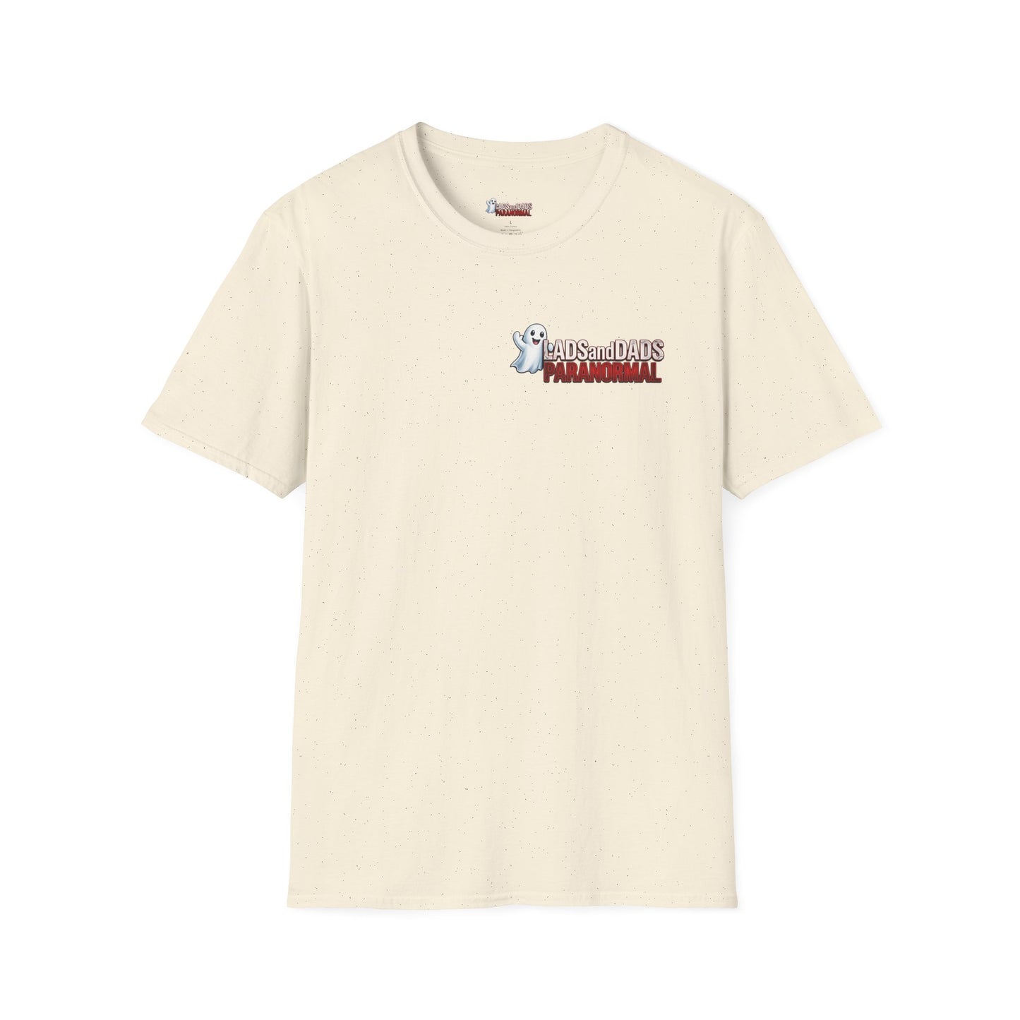 Lads and Dads Paranormal T-Shirt — "Lads and Dads Paranormal" Ghost Crew Tee