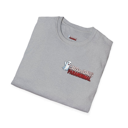 Lads and Dads Paranormal T-Shirt — "Lads and Dads Paranormal" Ghost Crew Tee
