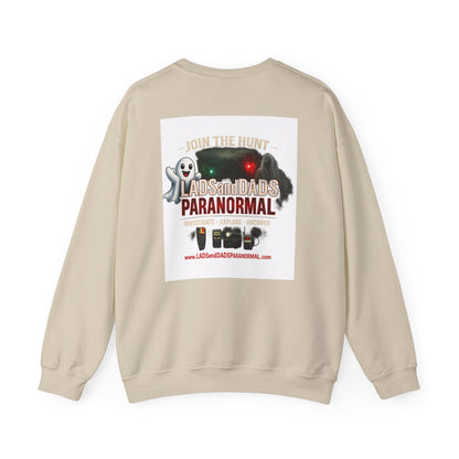 Lads and Dads Paranormal Crewneck Sweatshirt — "Join the Hunt" Ghost Hunting Pullover