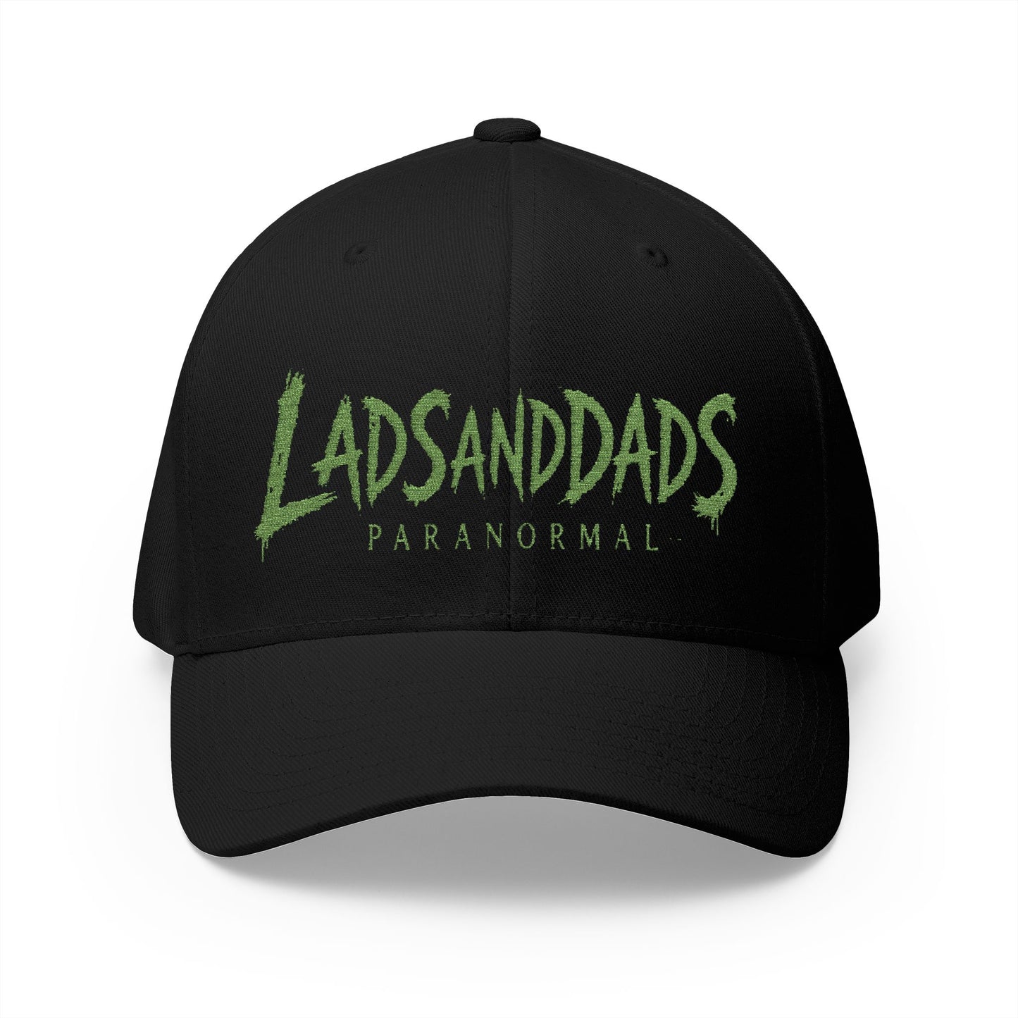 Embroidered 'Lads and Dads Paranormal' Baseball Cap — Structured Closed-Back Hat