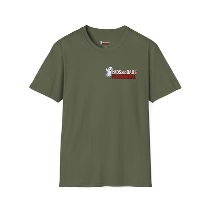 Lads and Dads Paranormal T-Shirt — "Lads and Dads Paranormal" Ghost Crew Tee