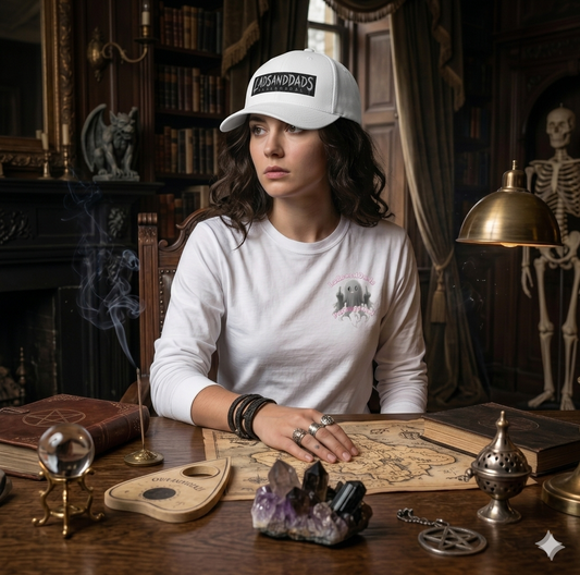 Embroidered 'Lads and Dads Paranormal' Baseball Cap — Structured Closed-Back Hat