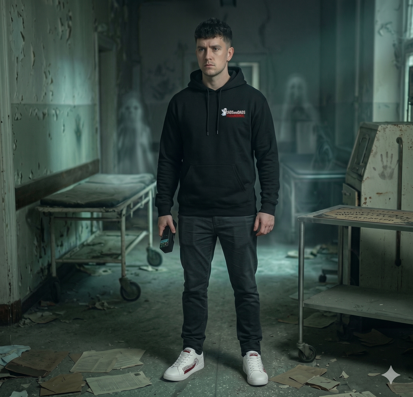 Paranormal Dagger Hoodie — "LadsanddadsParanormal" Graphic Pullover fan art collectsion collection