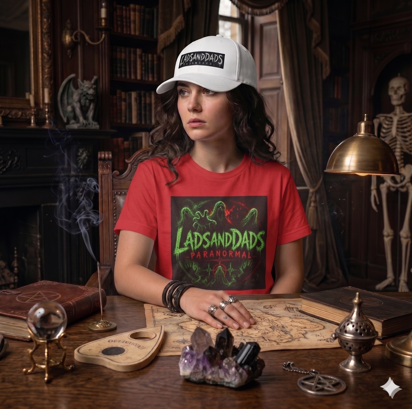 Paranormal 'LadsAndDads' Graphic Tee – Ghost Hunting Fan Shirt